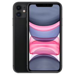 iPhone 11 Schwarz Frontansicht 1