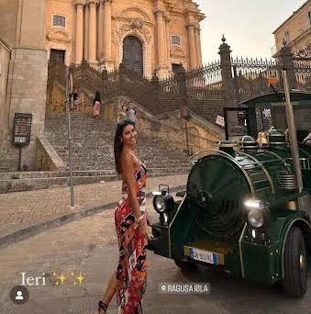 Elisabetta Gregoraci di Ragusa, Modica dan Noto.  FOTO Ragusa