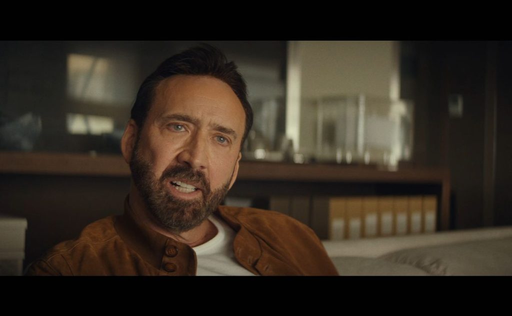 Gambar pertama Dream Scenario, film horor yang dibintangi Nicolas Cage dan Michael Cera