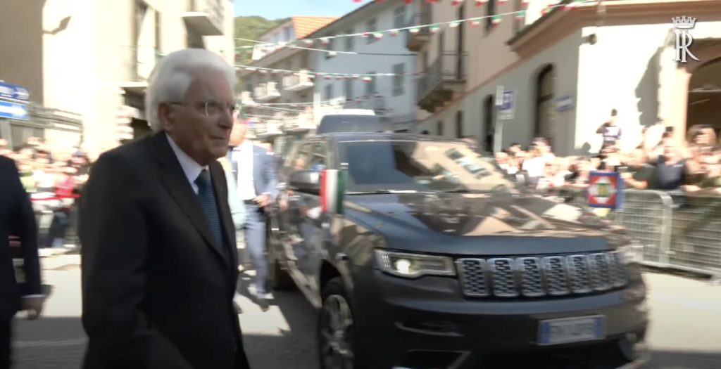 Sebuah SUV untuk Mattarella