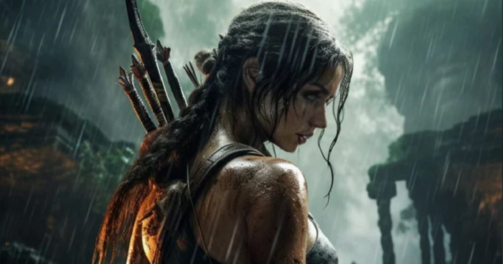 Ana de Armas Tampil Ganas sebagai Lara Croft dari Tomb Raider dalam Fan Art Baru yang Mendebarkan